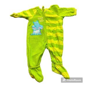 Disney Baby Monster's Inc. Fleece Footie Pajamas (3-6 Months)